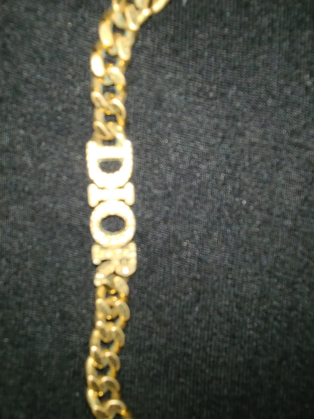 Dior signature logo